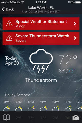 HailCast - Hail Alerts, Severe Weather & Push Notifications screenshot 3