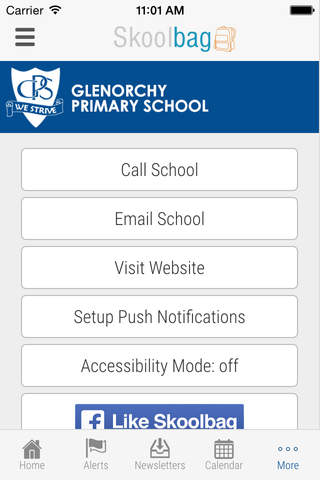 Glenorchy Primary School - Skoolbag screenshot 4