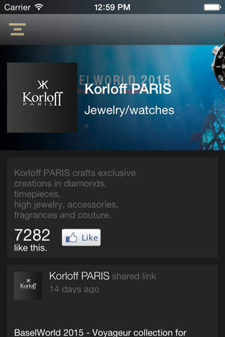 Korloff PARIS - Passport screenshot 3