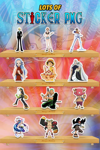 KeyCCMGifs – Manga & Anime : Gifs , Animated Stickers Luffy and Emoji For One Piece Edition screenshot 3