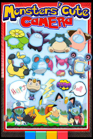CamCCM – Anime Monsters Sticker Camera and Dress Up For Cute Animal World !!! screenshot 4