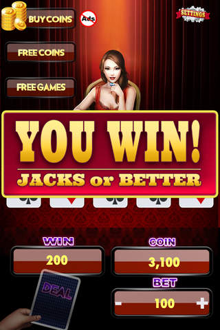 Sexy Video Poker 2 Free screenshot 2
