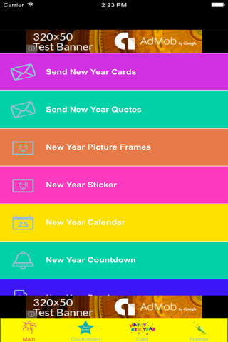 Happy New Year Cards & Frames screenshot 3