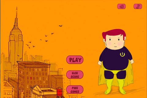 Doodle Superhero Swing - A Strategy Game Mania FREE screenshot 3