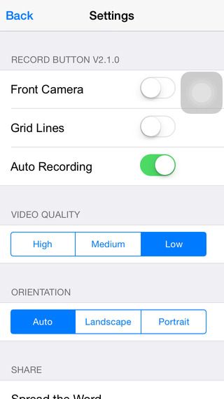 免費下載攝影APP|Record Button+: One Touch Video Capture app開箱文|APP開箱王