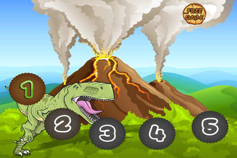 A Dinosaur Lava Jump - Cute Hoppy Monster Madness PRO screenshot 3