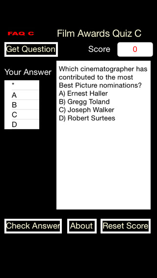 【免費遊戲App】Film Awards Quiz C-APP點子