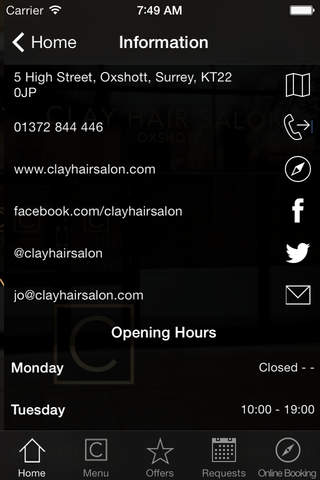 Clay Hair Salon screenshot 3