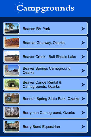Missouri Campgrounds Guide screenshot 2