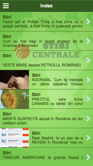 【免費新聞App】Stiri Centrale-APP點子