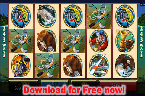 Free Games | Alaskan Fishing Slot Machine - Casino Slot Games from Microgaming screenshot 2