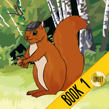 Snappy And The Nuts - Snappy Squirrel e-book volume 1 - Learn about personal finance, money, personal responsibility, saving, investing, and banking for kids and families LOGO-APP點子