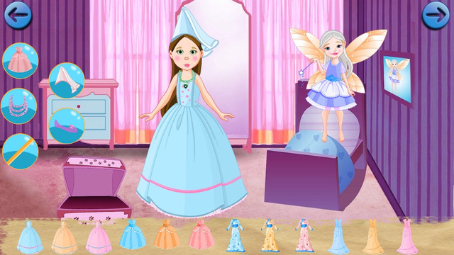 【免費遊戲App】A Princess Tale: An Interactive Kids Book-APP點子