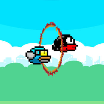 Flappy 2 Circus - Players Cross The Fire Rings LOGO-APP點子