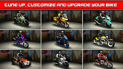 Screenshots of Bike Traffic Race Mania a Real Endless Road Racing Run Game for iPhone