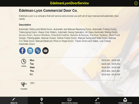 【免費商業App】EdelmanLyonDoorService-APP點子