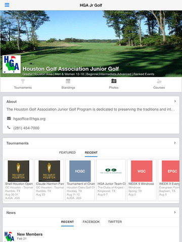 免費下載運動APP|Houston Golf Association Junior Golf app開箱文|APP開箱王