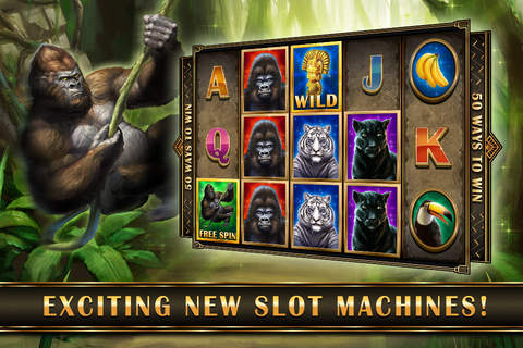 Super Gorilla Slots Journey Way screenshot 2