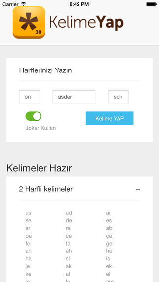 【免費遊戲App】Kelime Yap-APP點子