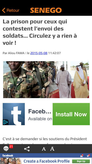 【免費新聞App】Senego: Actualité au Sénégal-APP點子