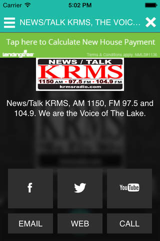 News/Talk KRMS screenshot 3
