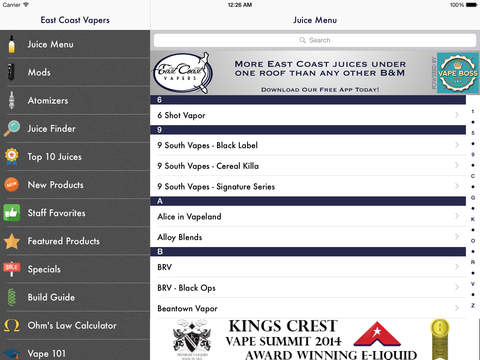 免費下載生活APP|East Coast Vapers - Powered by Vape Boss app開箱文|APP開箱王