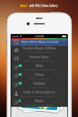 Charleston Tour Guide: Best Offline Maps with Street View and Emergency Help Info screenshot 2