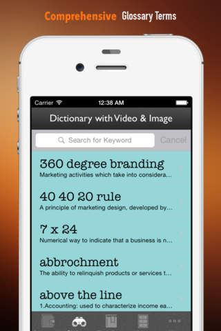 Advertising and Marketing Dictionary: Flashcard with Video Lessons and Cheat Sheets screenshot 3