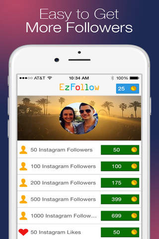 EzFollow - Get Followers Fast screenshot 2