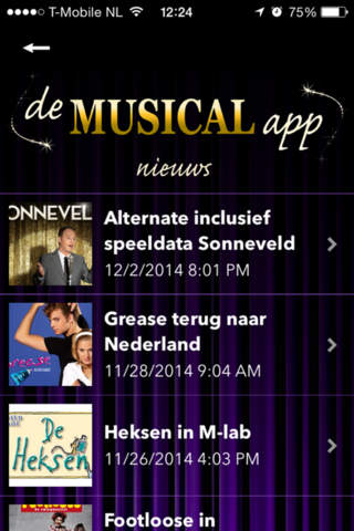 De Musical App screenshot 2