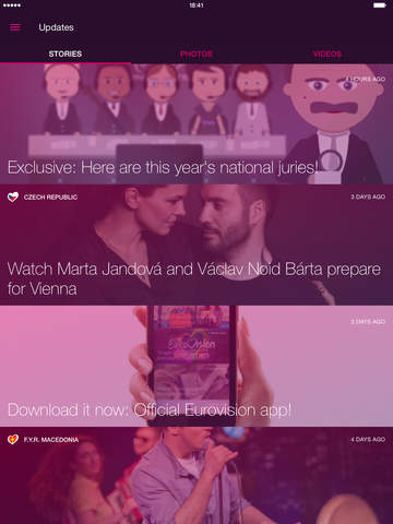 【免費娛樂App】Eurovision Song Contest - The Official App-APP點子