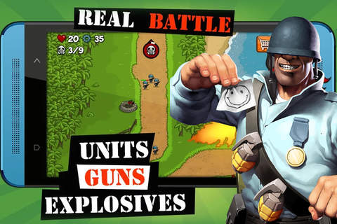 Army Rumble Defence - Battle On Death Island screenshot 3