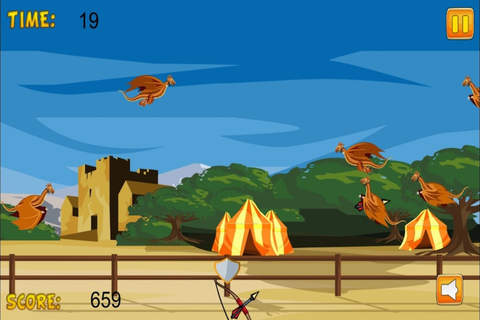 Shoot The Epic Dragons - Kill The Bird Warriors with Arrow Fighting Knights FREE screenshot 2