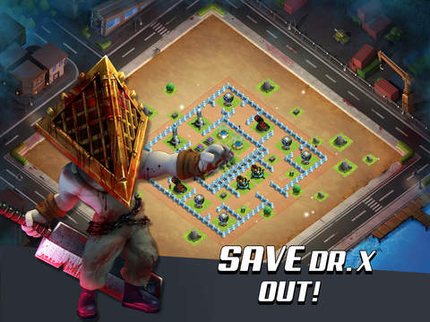 【免費遊戲App】X-War: Clash of Zombies-APP點子