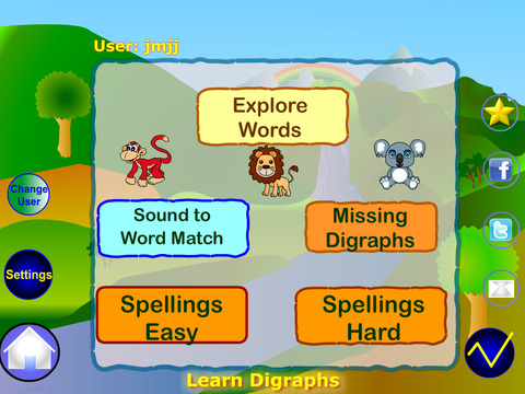 免費下載教育APP|Learn Digraphs Preschool Kindergarten Reading Writing Spelling Free app開箱文|APP開箱王
