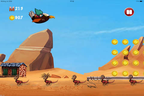 Super Jetpack Alien - A Jumping, Shooting, Flying, Free Endless Runner Game screenshot 3