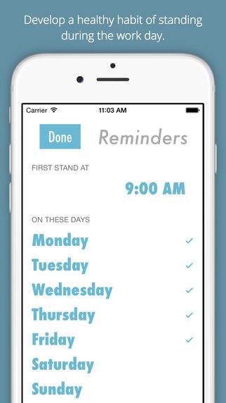 【免費健康App】Stand Alarm-APP點子