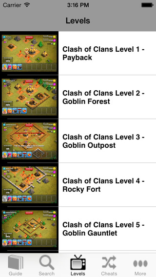 【免費書籍App】Cheats for Clash of Clans-APP點子