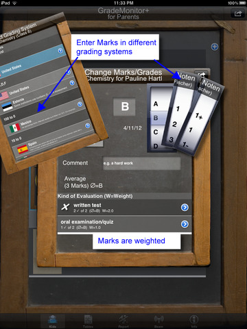【免費教育App】GradeMonitor+ TimeTable+ Tasks+ for Parents 2014/15-APP點子