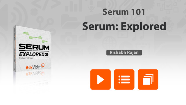 Course For Serum 101 - Serum Explored