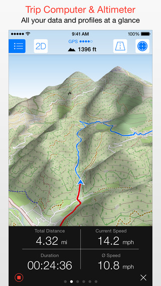 【免費交通運輸App】Maps 3D PRO - GPS Tracks for Bike, Hike, Ski & Outdoor-APP點子