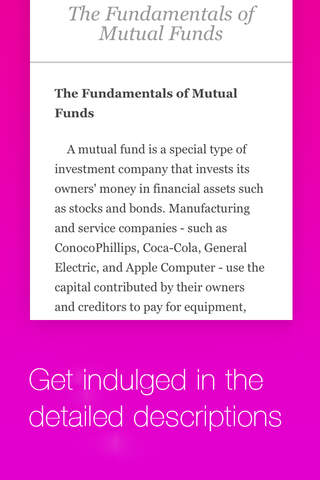 David Scott's Guide to Investing in Mutual Funds screenshot 3