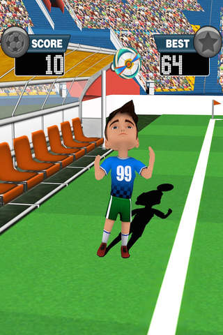 Tap Soccer : A Football game about Juggling screenshot 2