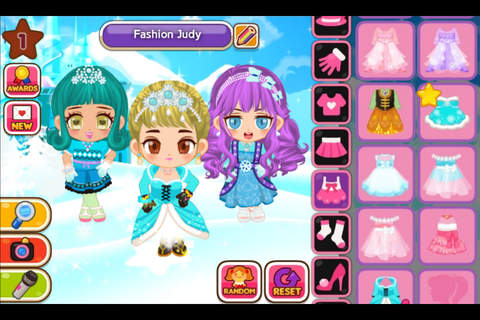 Fashion Judy : Winter princess style screenshot 2