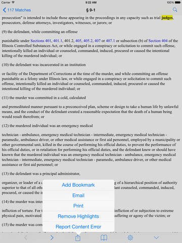 【免費書籍App】IL Criminal Law (Illinois Criminal Code/Statutes)-APP點子