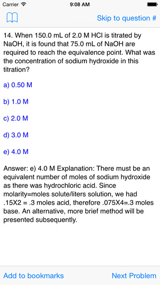 【免費教育App】SAT II Chemistry Prep-APP點子