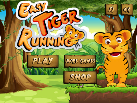 【免費遊戲App】Easy Tiger Running - Endless Runner Pro-APP點子