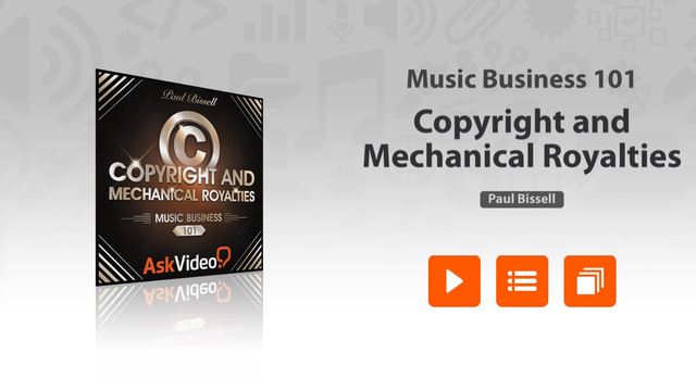 Music Business 101 - Copyright and Mechanical Royalties