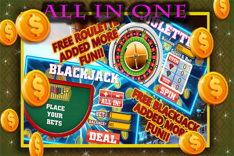 `` Desert Casino Slots-Blackjack-Roulette! screenshot 3
