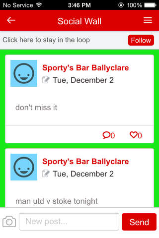 Sporty's Bar Ballyclare screenshot 3